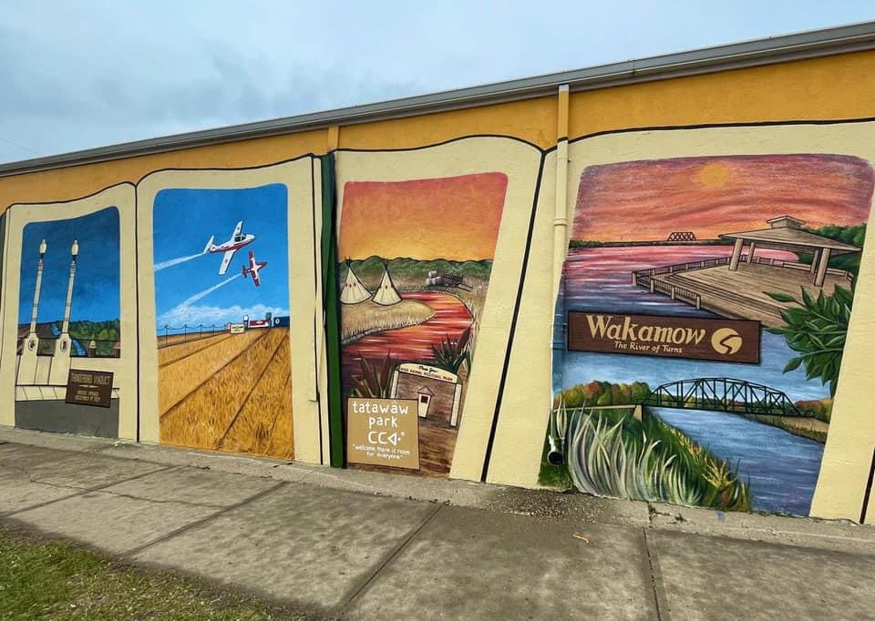 Palliser Regional Library Mural Unveiling