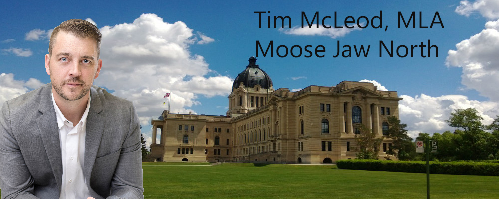 Tim McLeod MLA Noose Jaw North
